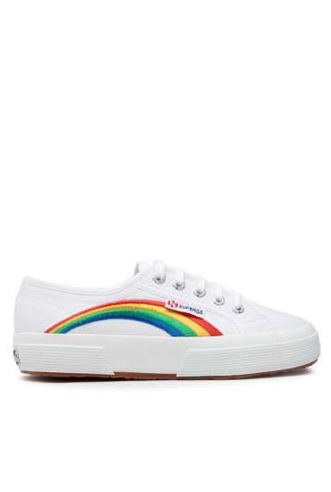 Superga Гуменки 2750 Rainbow Embroidery S81281W White/Rainbow A6Z - Mera.bg
