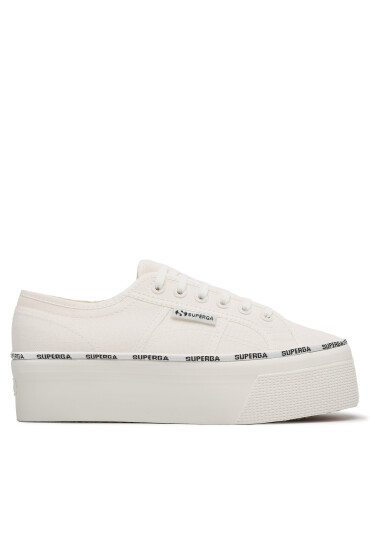 Superga Гуменки 2790 Logo Piping S3125LW White Avorio/Black Logo - Mera.bg