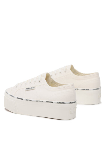 Superga Гуменки 2790 Logo Piping S3125LW White Avorio/Black Logo - Mera.bg