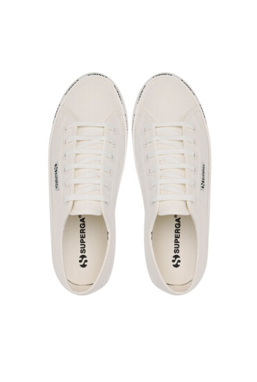 Superga Гуменки 2790 Logo Piping S3125LW White Avorio/Black Logo - Mera.bg