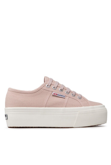 Superga Гуменки 2830 Platform S9111LW Pink Skin/F Avorio AFB - Mera.bg