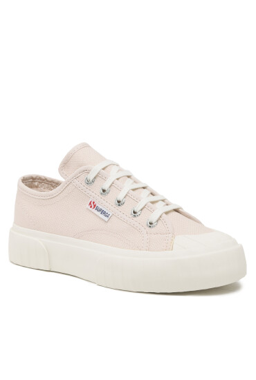 Superga Кецове 2630 Stripe S00GRT0 Pink Almond/F Avorio AKI - Mera.bg