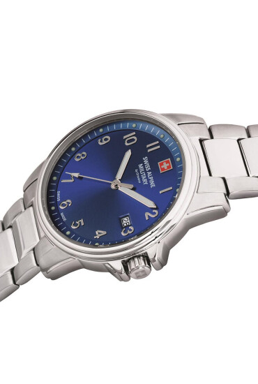 Swiss Alpine Military Часовник 7011.1135 Blue/Silver/Silver - Mera.bg
