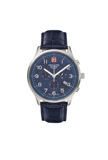 Swiss Alpine Military Часовник 7084.9535 Тъмносин - Mera.bg