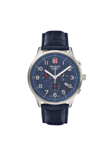 Swiss Alpine Military Часовник 7084.9535 Тъмносин - Mera.bg