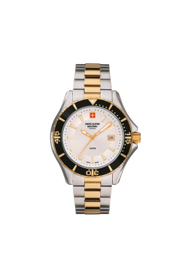 Swiss Alpine Military Часовник Diver 7040.1142 Сребрист - Mera.bg