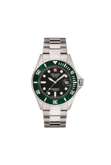 Swiss Alpine Military Часовник Master Diver 7053.1133 Сребрист - Mera.bg
