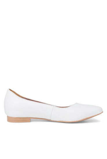 Tamaris Балеринки 1-22113-20 White Leather 117 - Mera.bg