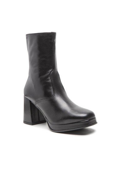 Tamaris Боти 1-25380-29 Black Leather 003 - Mera.bg