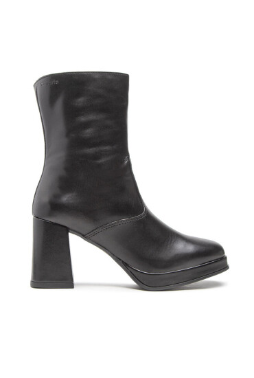 Tamaris Боти 1-25380-29 Black Leather 003 - Mera.bg