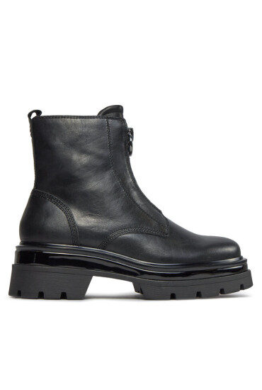Tamaris Боти 1-25413-41 Black Leather 003 - Mera.bg