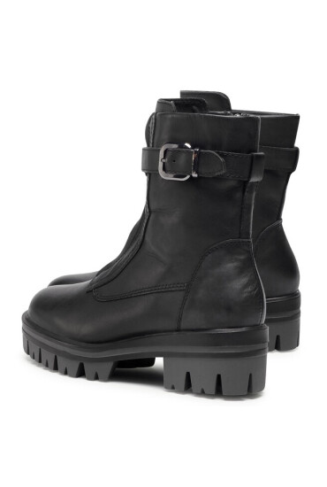 Tamaris Боти 1-25421-25 Black Leather 003 - Mera.bg