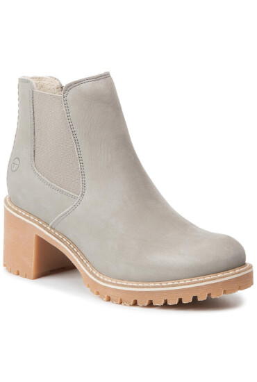 Tamaris Боти 1-25447-23 Light Grey 254 - Mera.bg