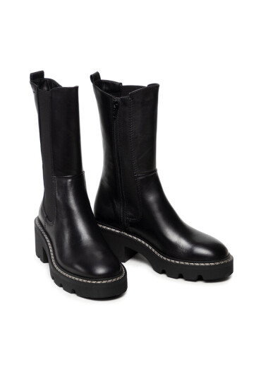 Tamaris Боти 1-25467-27 Black 001 - Mera.bg