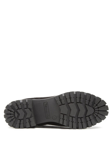 Tamaris Боти 1-25495-29 Black Suede 004 - Mera.bg