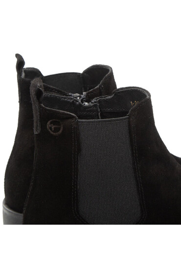 Tamaris Боти 1-25495-29 Black Suede 004 - Mera.bg