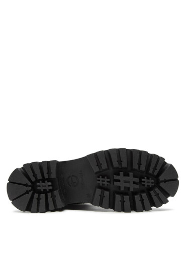 Tamaris Боти 1-25814-29 Black Leather 003 - Mera.bg