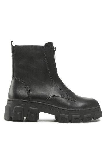 Tamaris Боти 1-25914-39 Black Leather 003 - Mera.bg