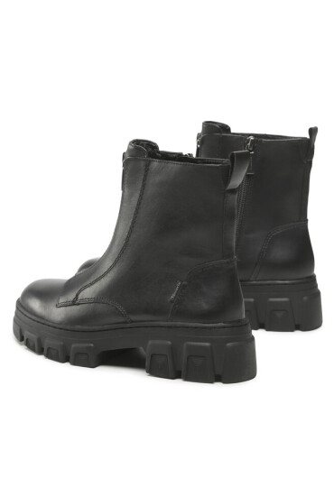 Tamaris Боти 1-25914-39 Black Leather 003 - Mera.bg