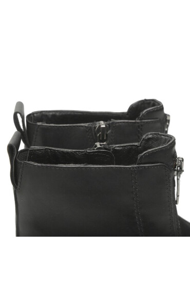 Tamaris Боти 1-25914-39 Black Leather 003 - Mera.bg