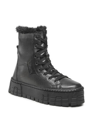 Tamaris Боти 1-26841-29 Black Leather 003 - Mera.bg