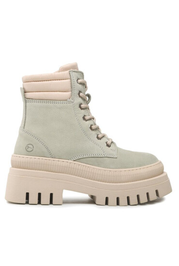 Tamaris Боти 1-26897-39 Lt Olive/Ivory 773 - Mera.bg