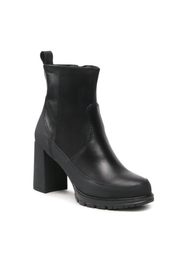 Tamaris Боти 1-25454-39 Black Leather 003 - Mera.bg
