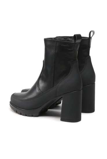 Tamaris Боти 1-25454-39 Black Leather 003 - Mera.bg