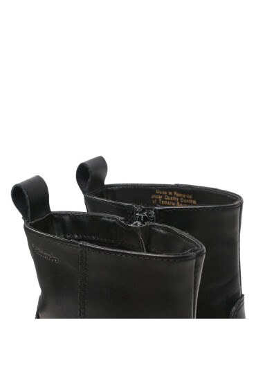 Tamaris Боти 1-25454-39 Black Leather 003 - Mera.bg