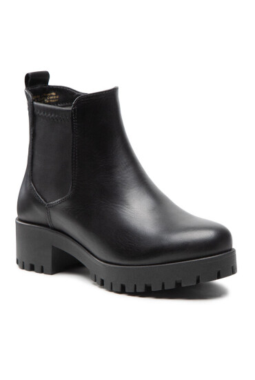 Tamaris Боти 1-25495-29 Black Leather 003 - Mera.bg