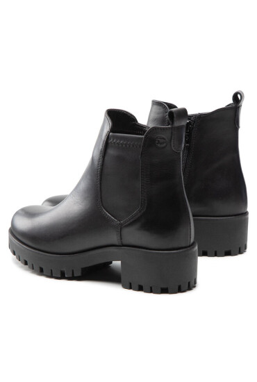 Tamaris Боти 1-25495-29 Black Leather 003 - Mera.bg