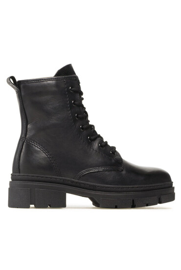 Tamaris Боти 1-25203-29 Black Leather 003 - Mera.bg