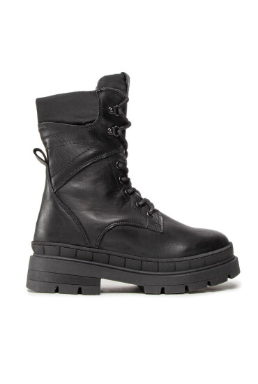 Tamaris Боти 1-25209-29 Black Leather 003 - Mera.bg