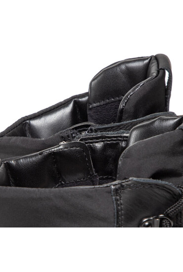 Tamaris Боти 1-25209-29 Black Leather 003 - Mera.bg