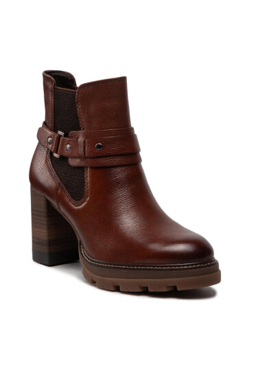 Tamaris Боти 1-25437-29 Cognac Leather 348 - Mera.bg