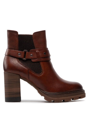 Tamaris Боти 1-25437-29 Cognac Leather 348 - Mera.bg