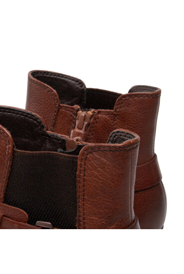 Tamaris Боти 1-25437-29 Cognac Leather 348 - Mera.bg
