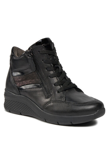 Tamaris Боти 8-85209-41 Black Comb 098 - Mera.bg