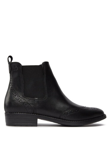 Tamaris Боти тип челси 1-25033-41 Black 001 - Mera.bg