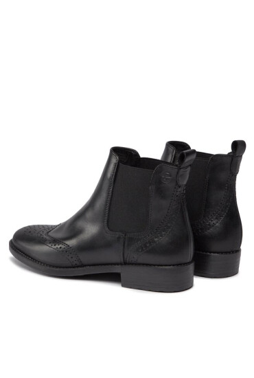 Tamaris Боти тип челси 1-25033-41 Black 001 - Mera.bg