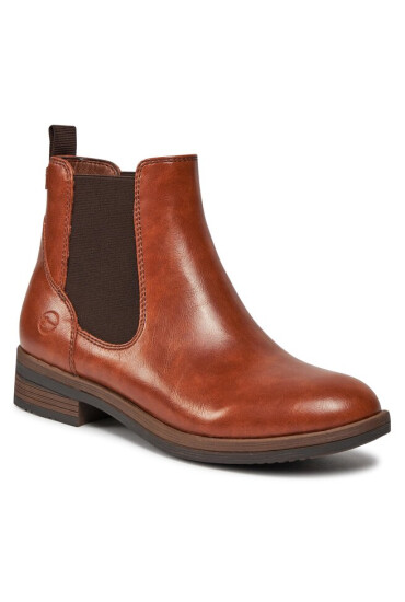 Tamaris Боти тип челси 1-25312-41 Cognac 305 - Mera.bg