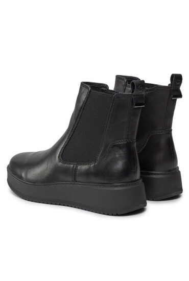 Tamaris Боти тип челси 1-25403-41 Black Leather 003 - Mera.bg