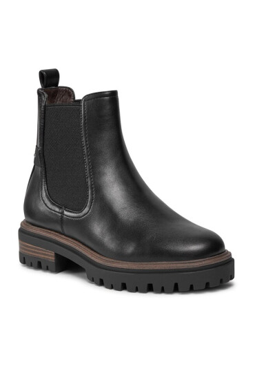 Tamaris Боти тип челси 1-25418-41 Black Matt 020 - Mera.bg
