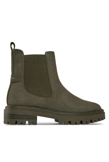 Tamaris Боти тип челси 1-25418-41 Olive 722 - Mera.bg
