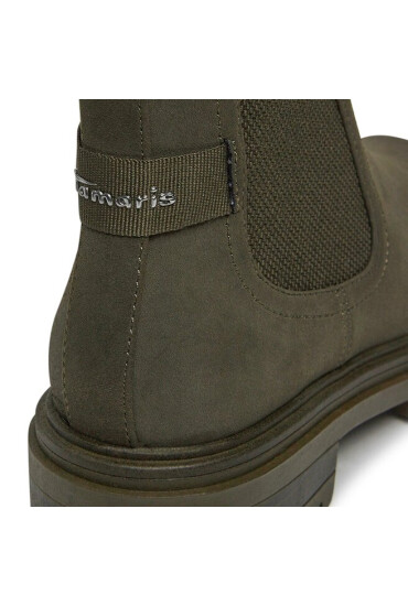 Tamaris Боти тип челси 1-25418-41 Olive 722 - Mera.bg