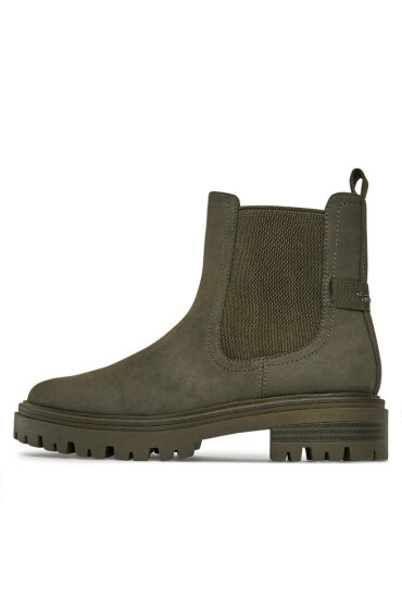 Tamaris Боти тип челси 1-25418-41 Olive 722 - Mera.bg