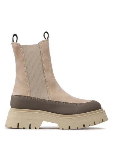 Tamaris Боти тип челси 1-25461-29 Antelope/Taupe 370 - Mera.bg