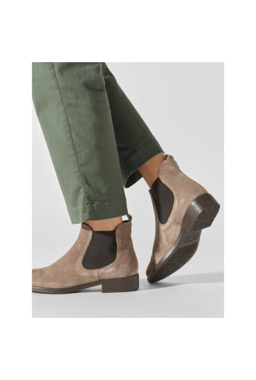 Tamaris Боти тип челси 1-25463-41 Taupe 341 - Mera.bg