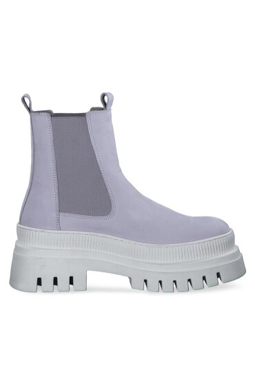 Tamaris Боти тип челси 1-25494-20 Lilac/Offwhite 511 - Mera.bg