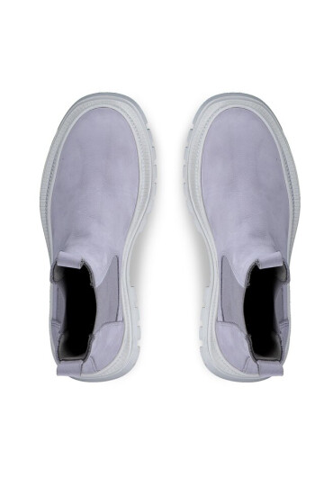 Tamaris Боти тип челси 1-25494-20 Lilac/Offwhite 511 - Mera.bg